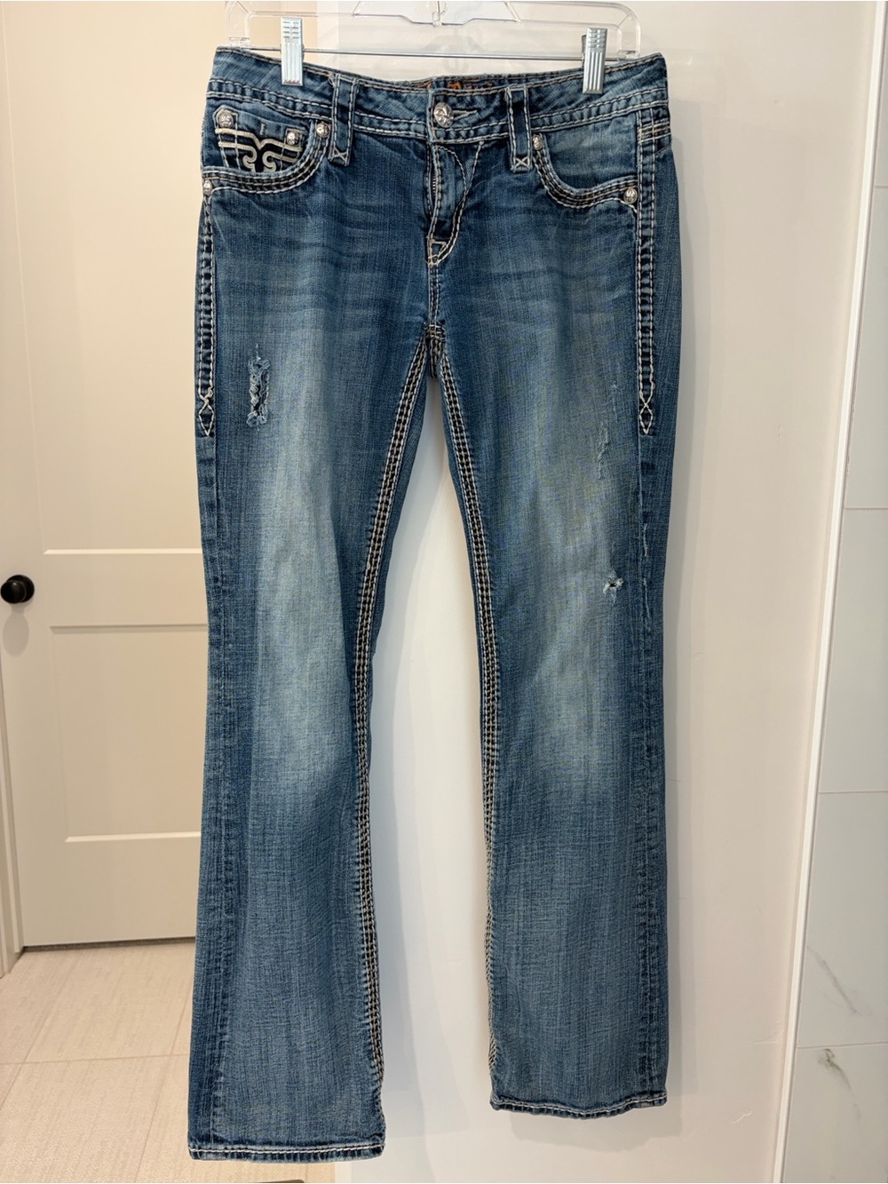 Rock Revival Jamila Distressed bootcut  Jeans
